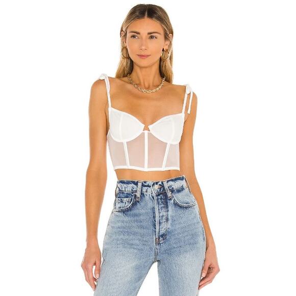 Kat the Label Femme Bustier Top Small - Picture 1 of 12